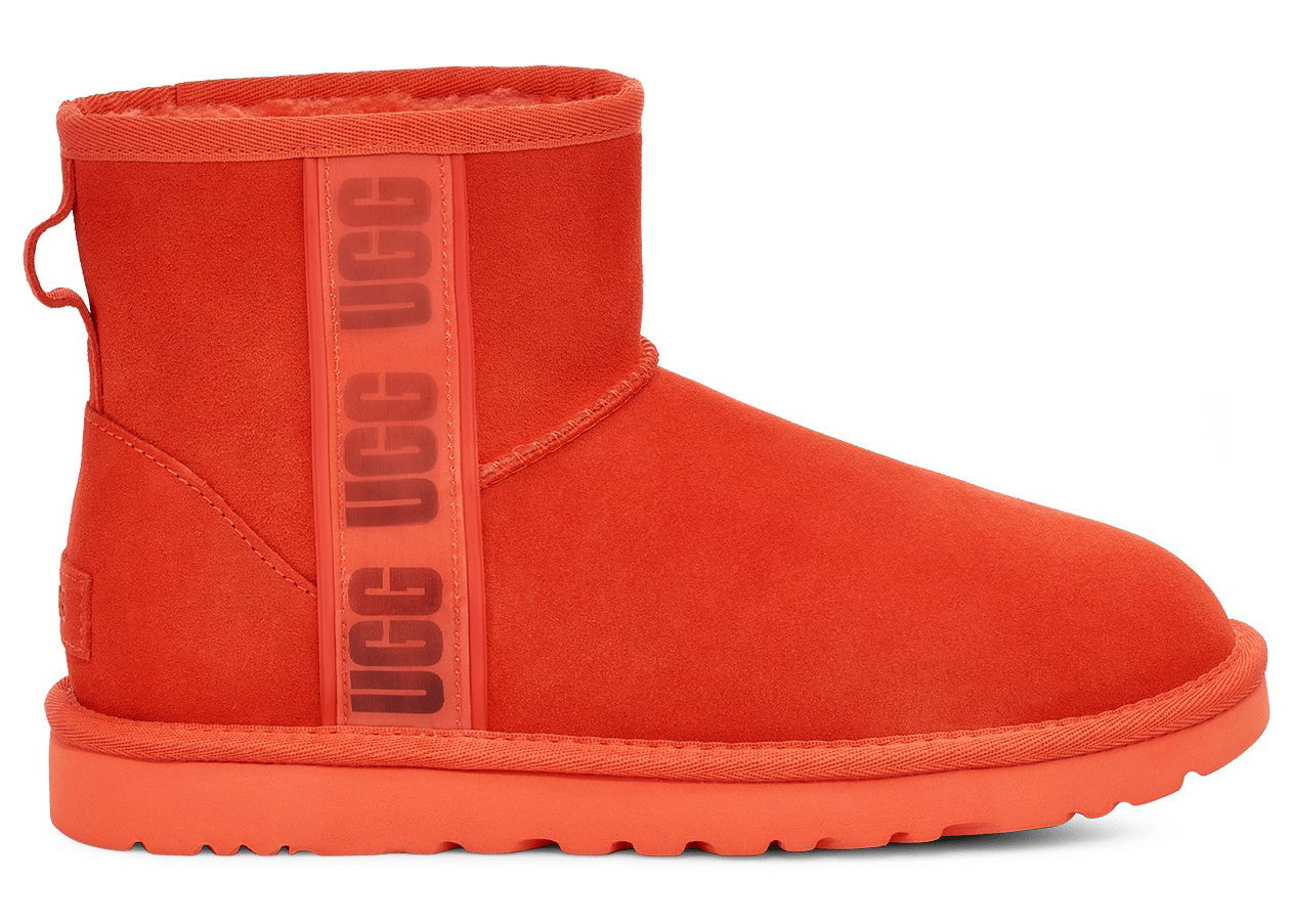 Tenisky a topánky UGG Classic Mini II Boot Side Logo Červená | 1134962-HONG, 0