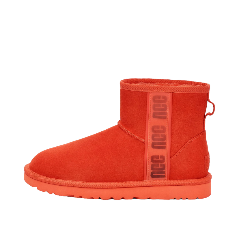 Tenisky a topánky UGG Classic Mini II Boot Side Logo Červená | 1134962-HONG