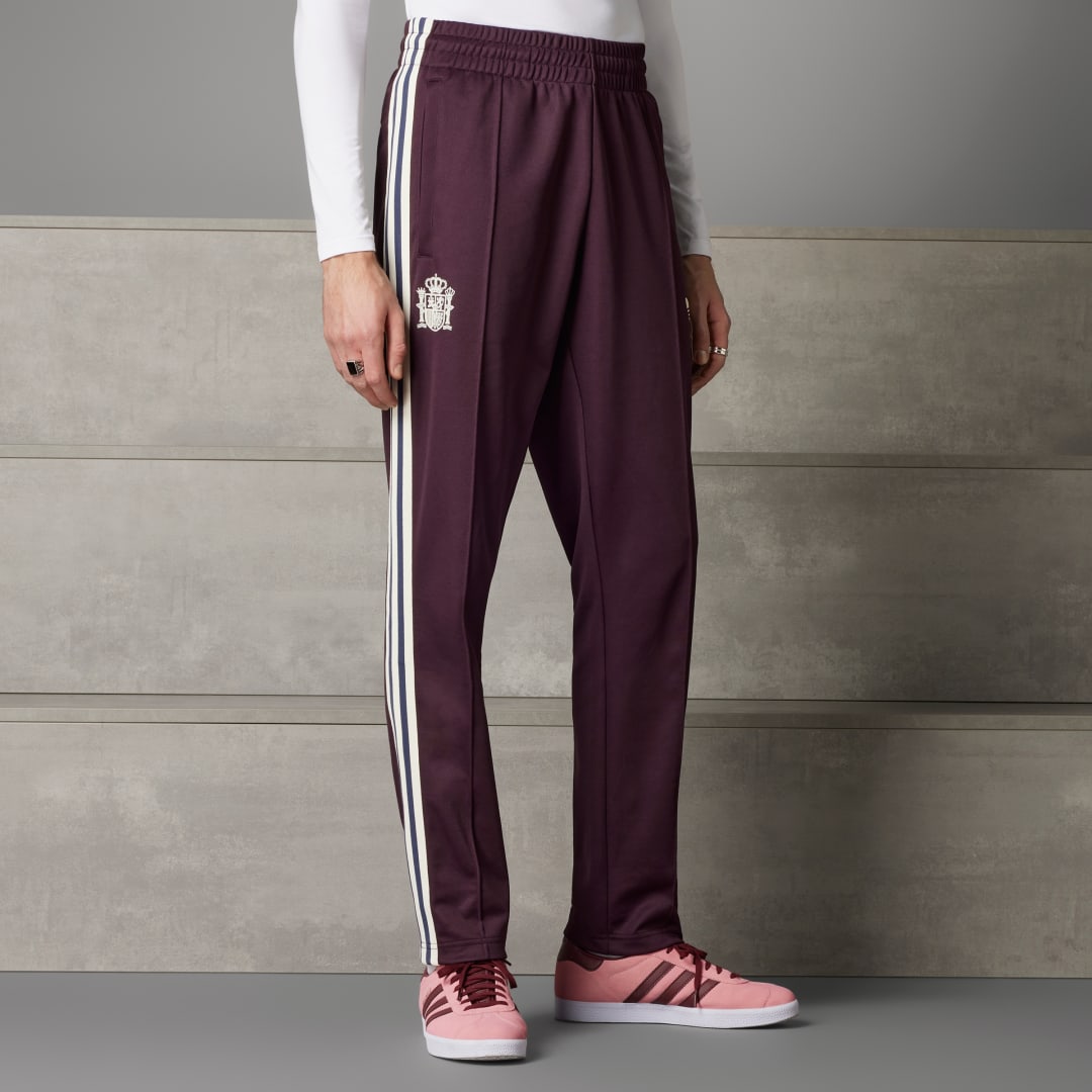Tepláky adidas Performance Spain Beckenbauer Sweatpants Vínová | IU2135, 1