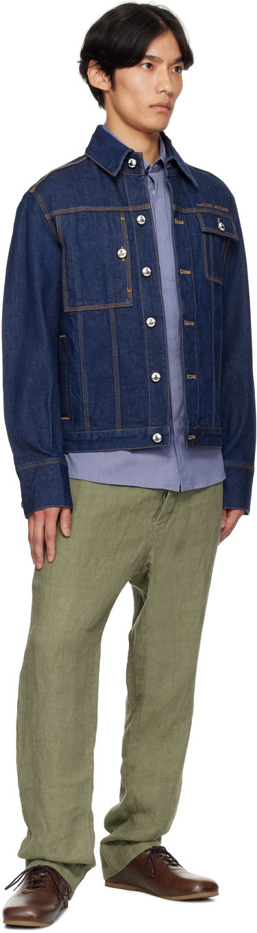 Bunda Vivienne Westwood Vivienne Westwood Worker Denim Jacket Modrá | 2801000I-W0163-, 3