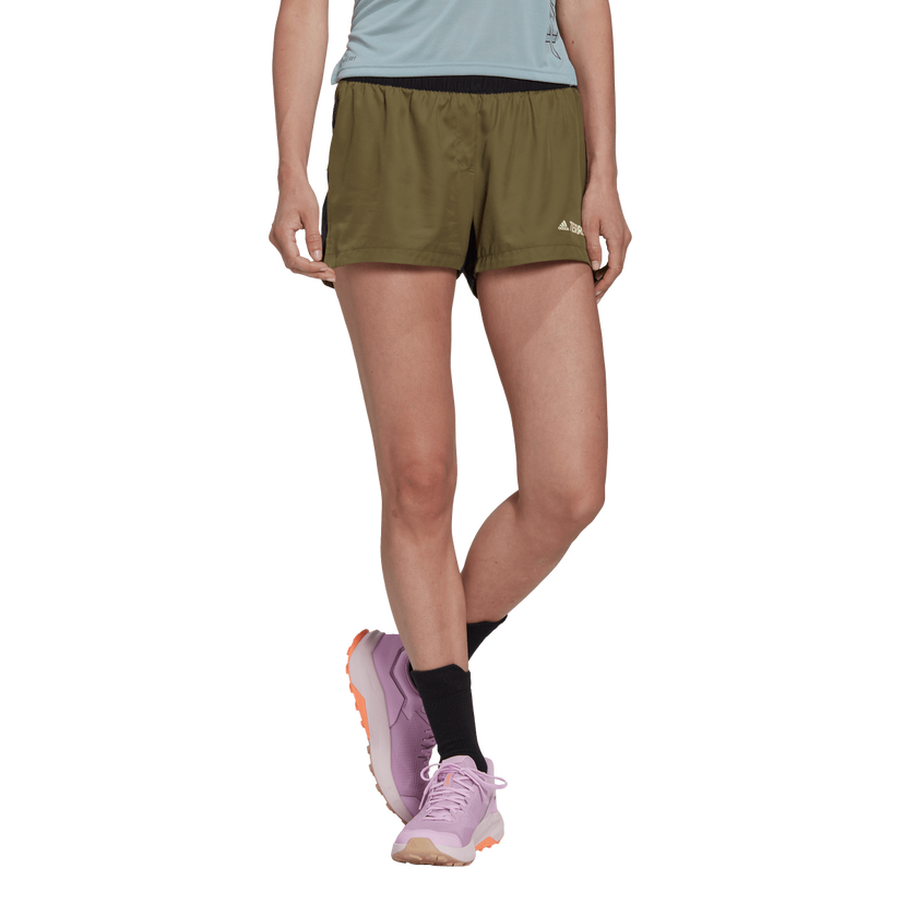 Šortky adidas Originals Terrex Trail Running Shorts Zelené | HA7550