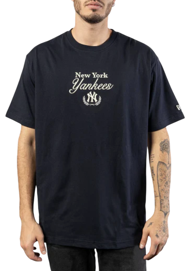Tričko New Era New York Yankees Book Club T-Shirt Navy | 60426096-60426096, 0