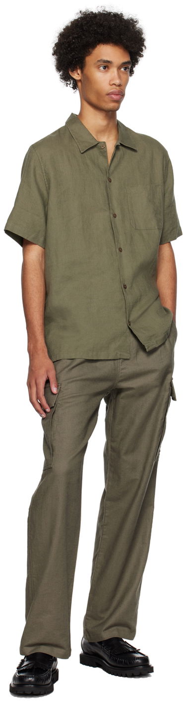 Košeľa Samsoe Samsoe Avan JF Shirt Zelené | M22200101, 3