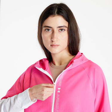 Vetrovka Under Armour Woven FZ Jacket Ružová | 1369889-695, 2