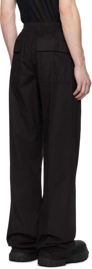 Nohavice Rick Owens Rick Owens Hollywood Dietrich Drawstring Trousers Čierna | RU01E5378 P, 2