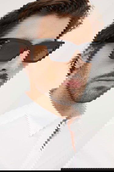 Slnečné okuliare Off-White Off-White Angular Quote-Detailed Sunglasses Čierna | OERI110.541007, 5