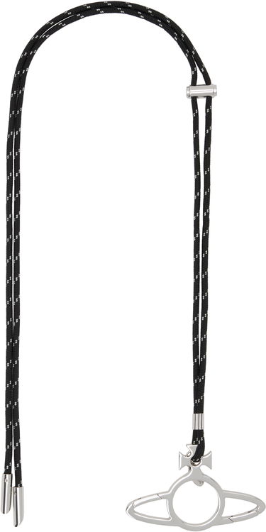 Kľúčenka Vivienne Westwood Vivienne Westwood Orb Carabiner Keychain Čierna | 82030128U-OM001L-, 1