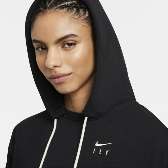 Mikina Nike Swoosh Fly Standard Issue Pullover Čierna | DA6483-010, 0