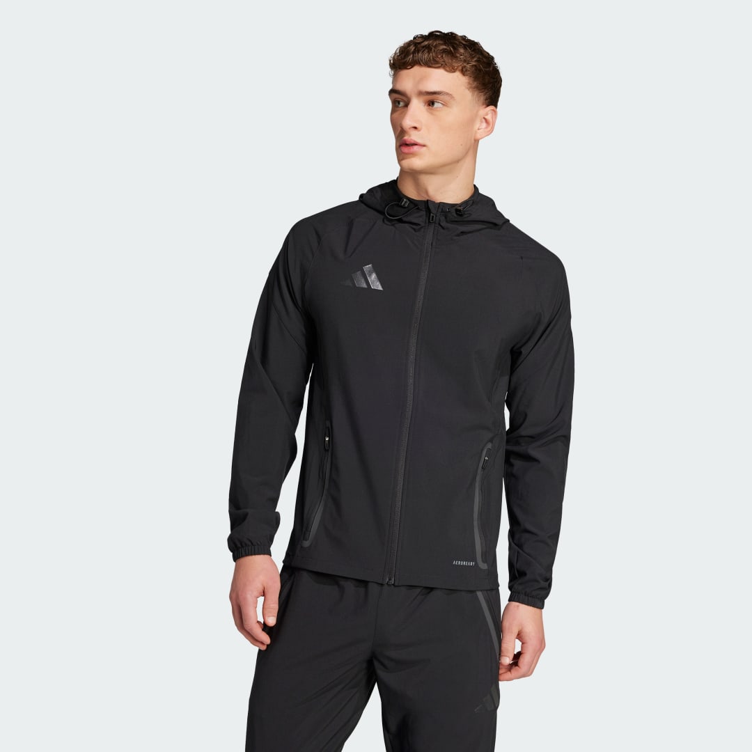 Vetrovka adidas Performance Black Travel Competition Jacket Čierna | JX9502, 0