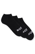 BOSS Three-Pack of Ankle Socks with Contrast Logos
