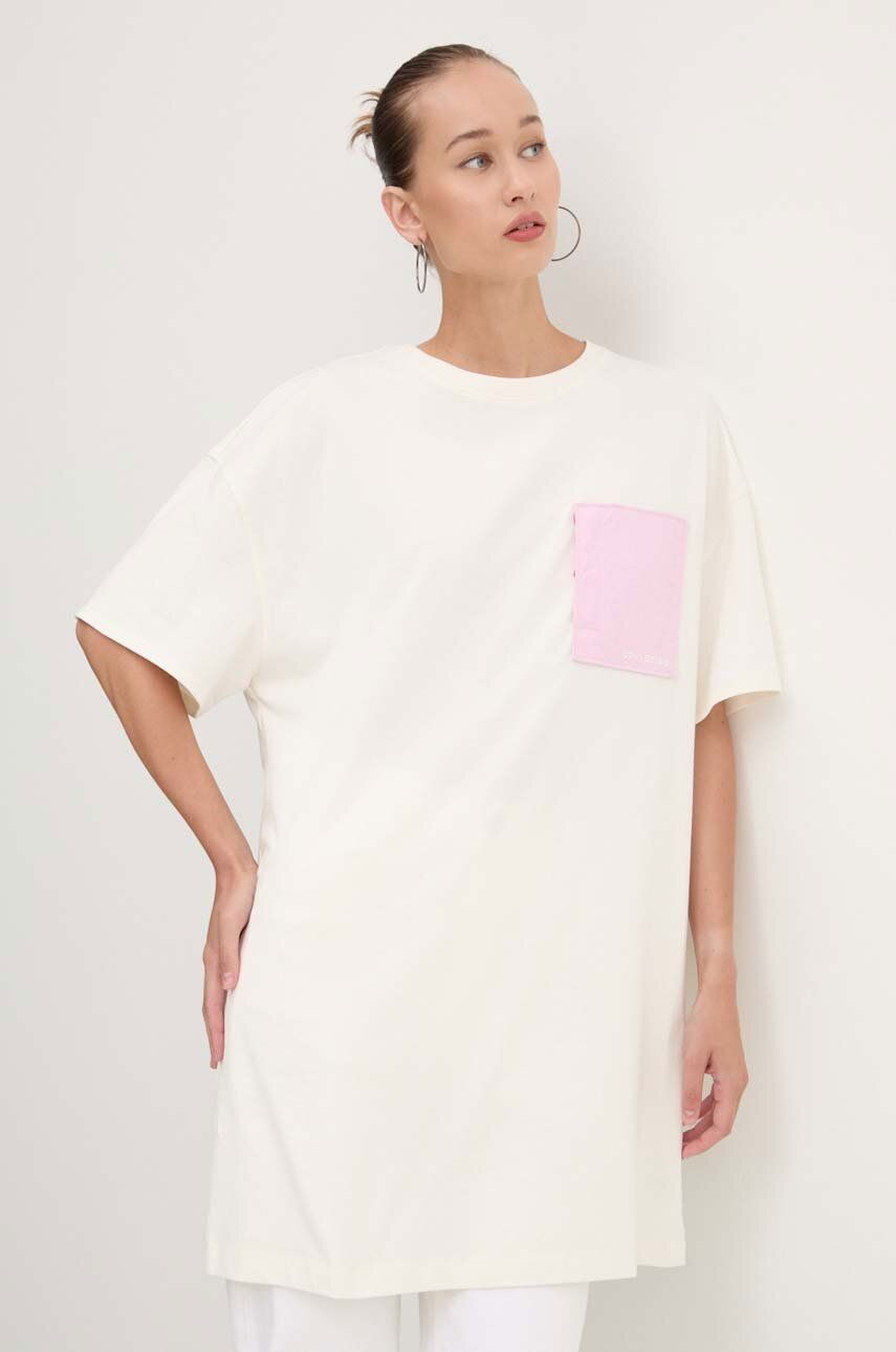 Tričko Converse Wordmark Tee Dress Biela | 10026381-A05, 0
