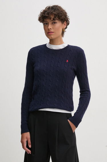 Sveter Polo by Ralph Lauren Crewneck Sweater Modrá | 211910421, 0