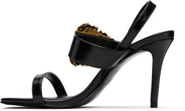 Tenisky a topánky Versace Versace Jeans Couture Baroque Buckle Emily Sandals Čierna | E79VA3S71_EZSC35, 2