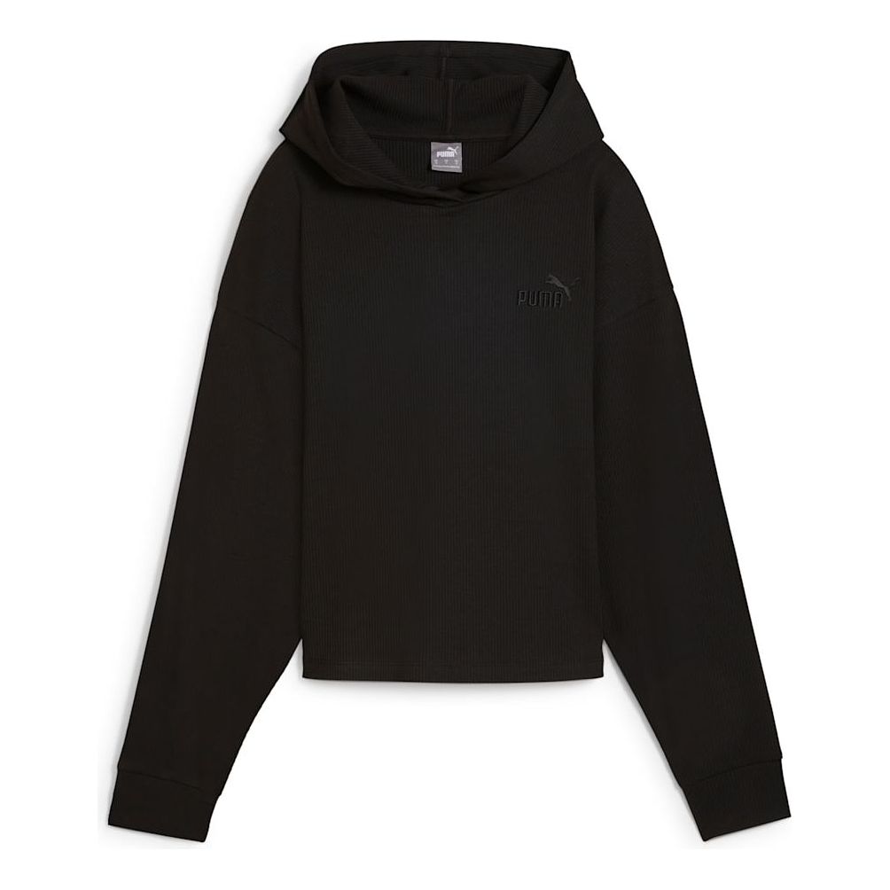 Mikina Puma Elevated Cropped Hoodie Čierna | 682503-01, 0