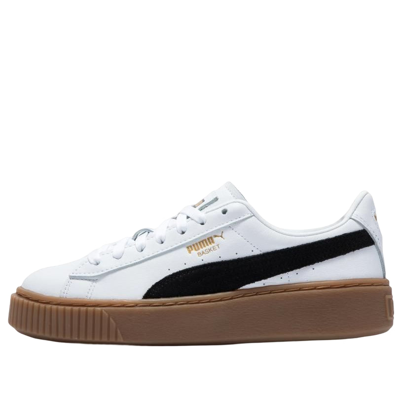 Tenisky a topánky Puma Basket Platform L Biela | 394369-01, 0