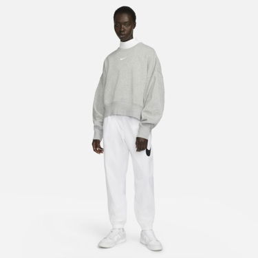 Mikina Nike Sportswear Phoenix Fleece Oversized Sweatshirt Šedá | DQ5761-063, 3