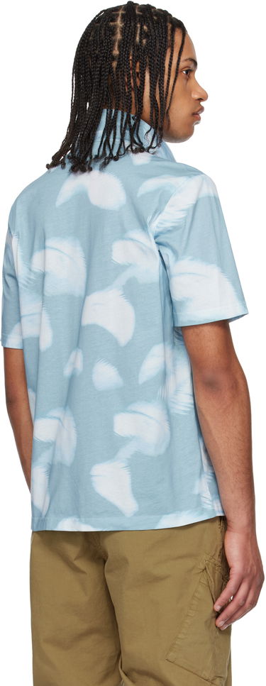 Košeľa Paul Smith PS Paul Smith Casual Short Sleeve Shirt Modrá | M2R-236X-P22324-40, 2