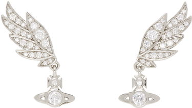 Náušnice Vivienne Westwood Vivienne Westwood Dawna Wing Drop Earrings Metalická | 6201034L-01P102-SM, 0