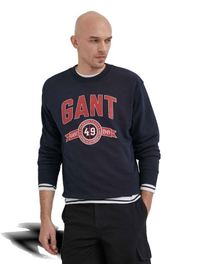 Mikina GANT Sweatshirt Navy | 2006055