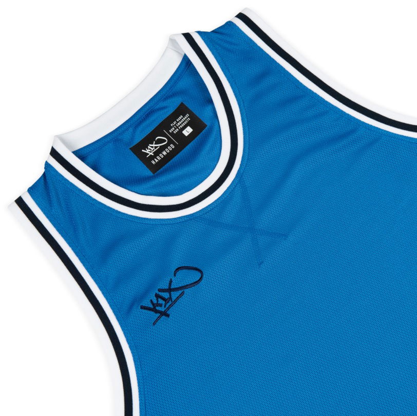 Tielko K1X K1X Hardwood Double X Basketball Jersey Modrá | 72000008-4557, 1
