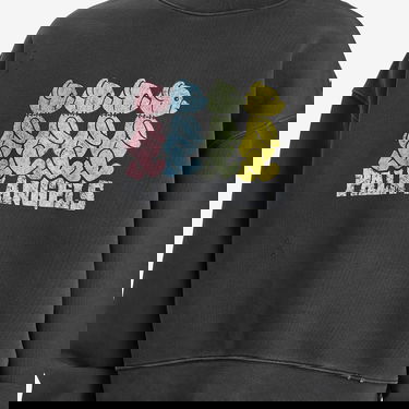 Sveter Palm Angels Palm Angels Crossroad Bears Crew Sweat, Size Large Čierna | PMBA026S25FLE0041084, 5