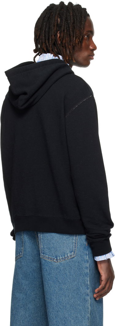 Mikina Valentino Valentino 'Chez Valentino' Hoodie Čierna | 7V3MF29MB1M, 2