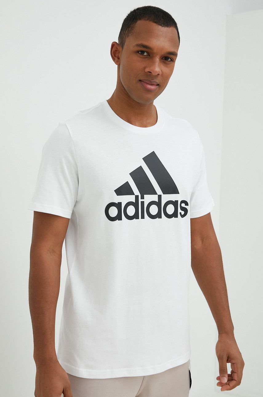 Tričko adidas Performance Cotton T-Shirt Biela | IC9349, 0