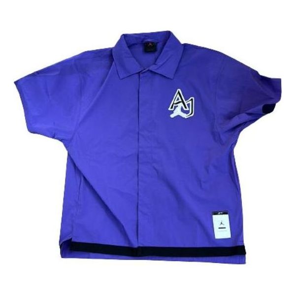 Košeľa Jordan Sport DNA Statement Woven Shirt Fialová | DM1417-579