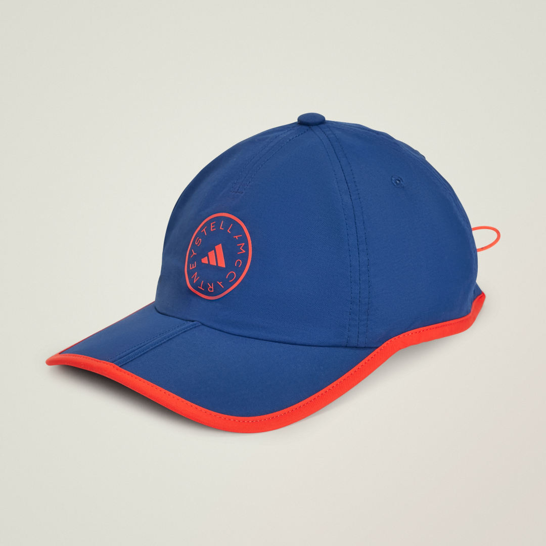 Šiltovka adidas Performance adidas by Stella McCartney Run Cap Modrá | JP1176, 0