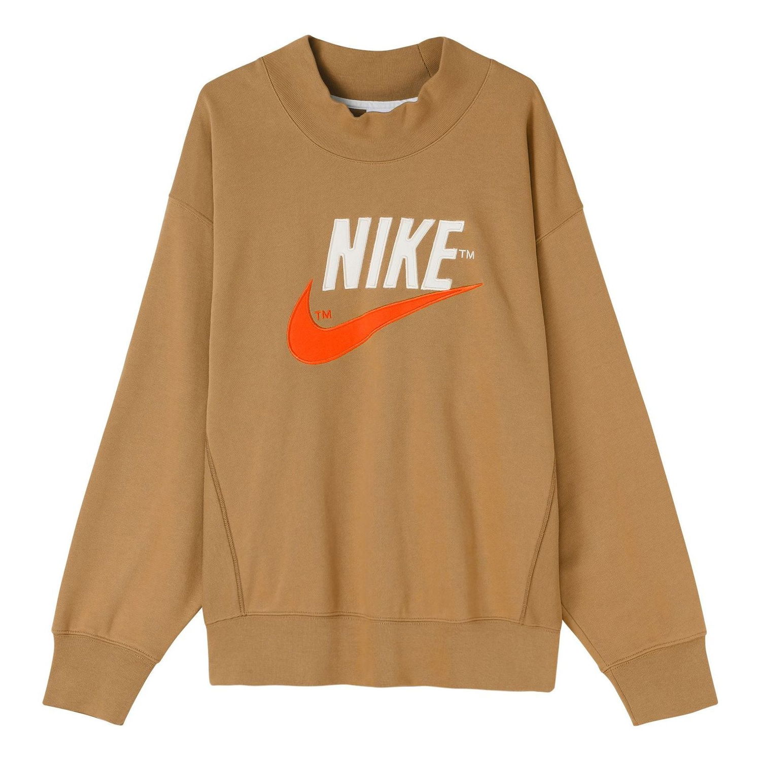 Sveter Nike Trend Capsule Series Embroidered Logo Round Neck Pullover Hnedá | DM5274-258, 0
