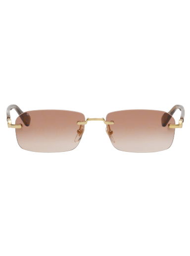 Slnečné okuliare Gucci Rectangular Sunglasses Hnedá | GG1221S