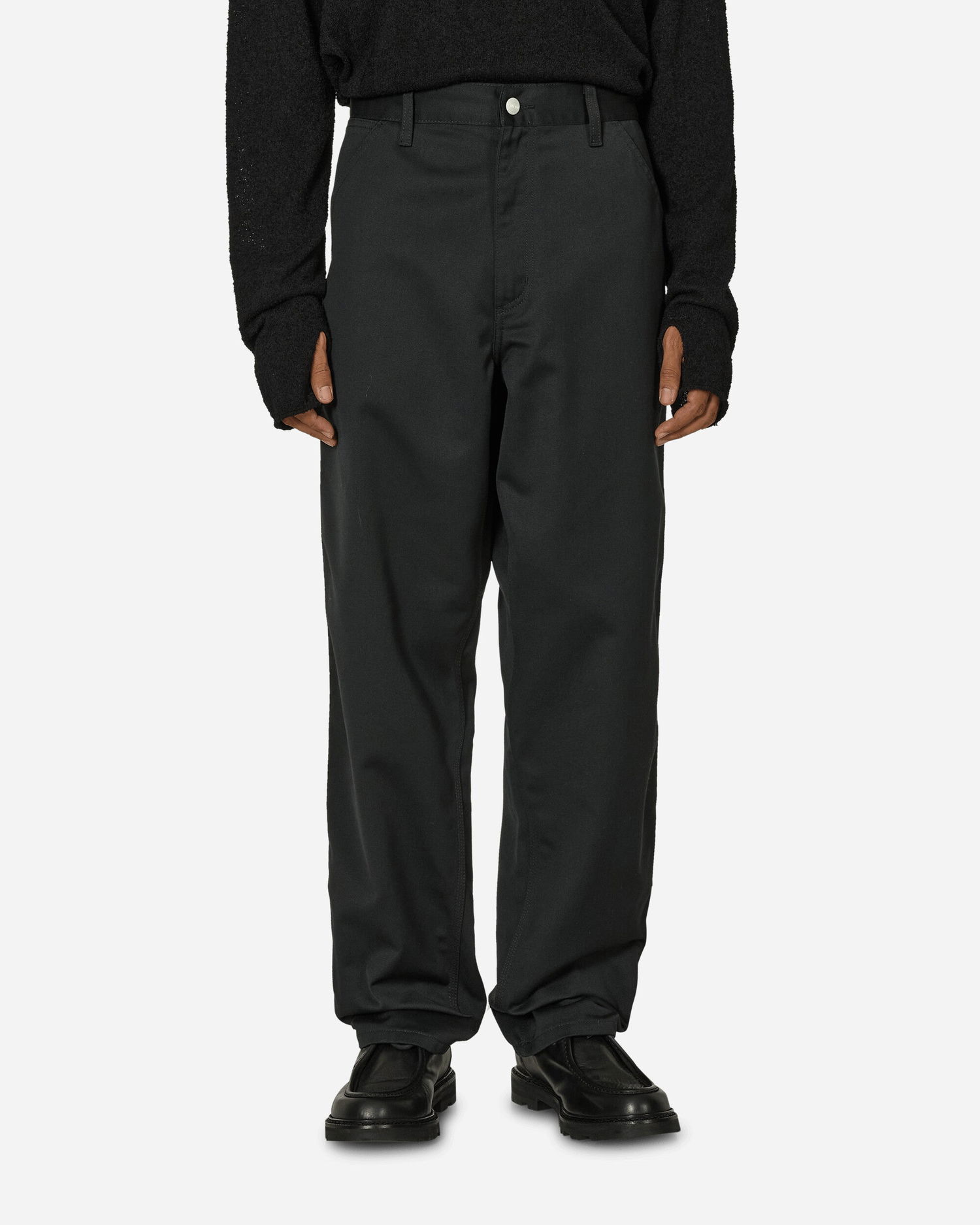 Nohavice Carhartt WIP Simple Pants Black Čierna | I020075W 8902, 1