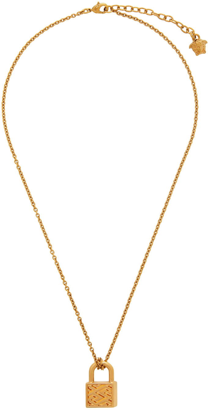 Náhrdelník Versace Versace Padlock Pendant Necklace Metalická | 1002599_1A00620_3J000, 0