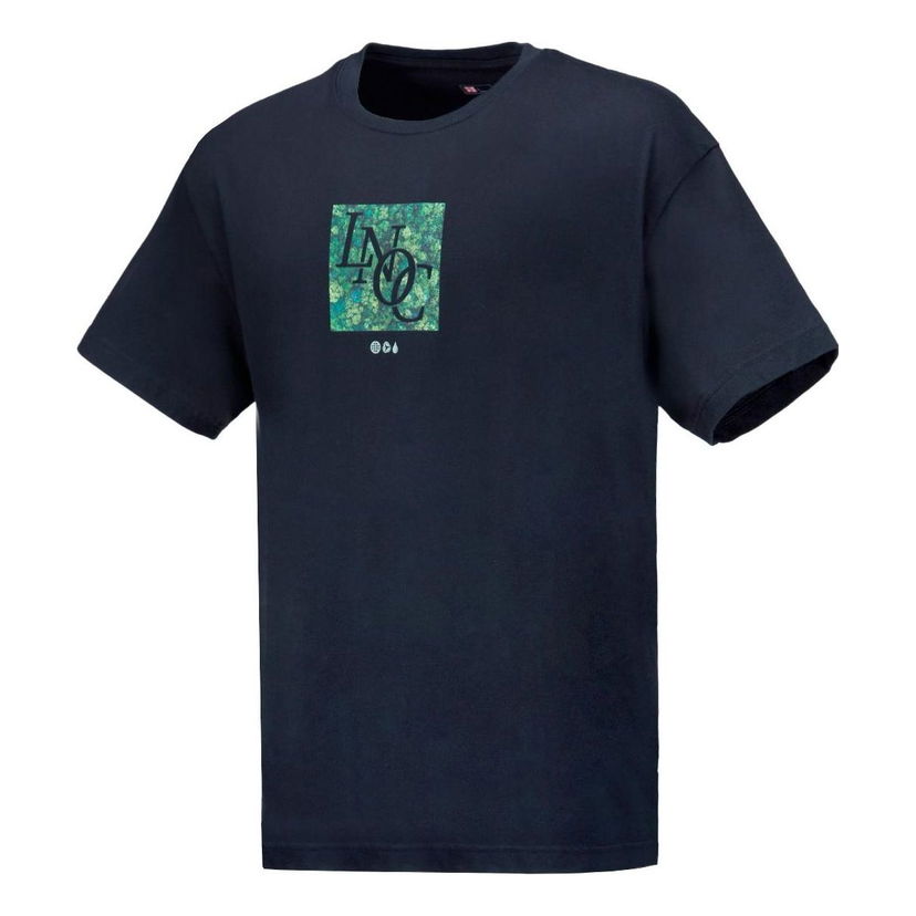 Tričko Li-Ning Li-Ning Graphic Short Sleeves T-Shirt Navy | AHST129-2