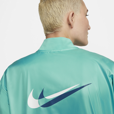 Mikina Nike Swoosh Run Tyrkysová | DD6847-392, 1