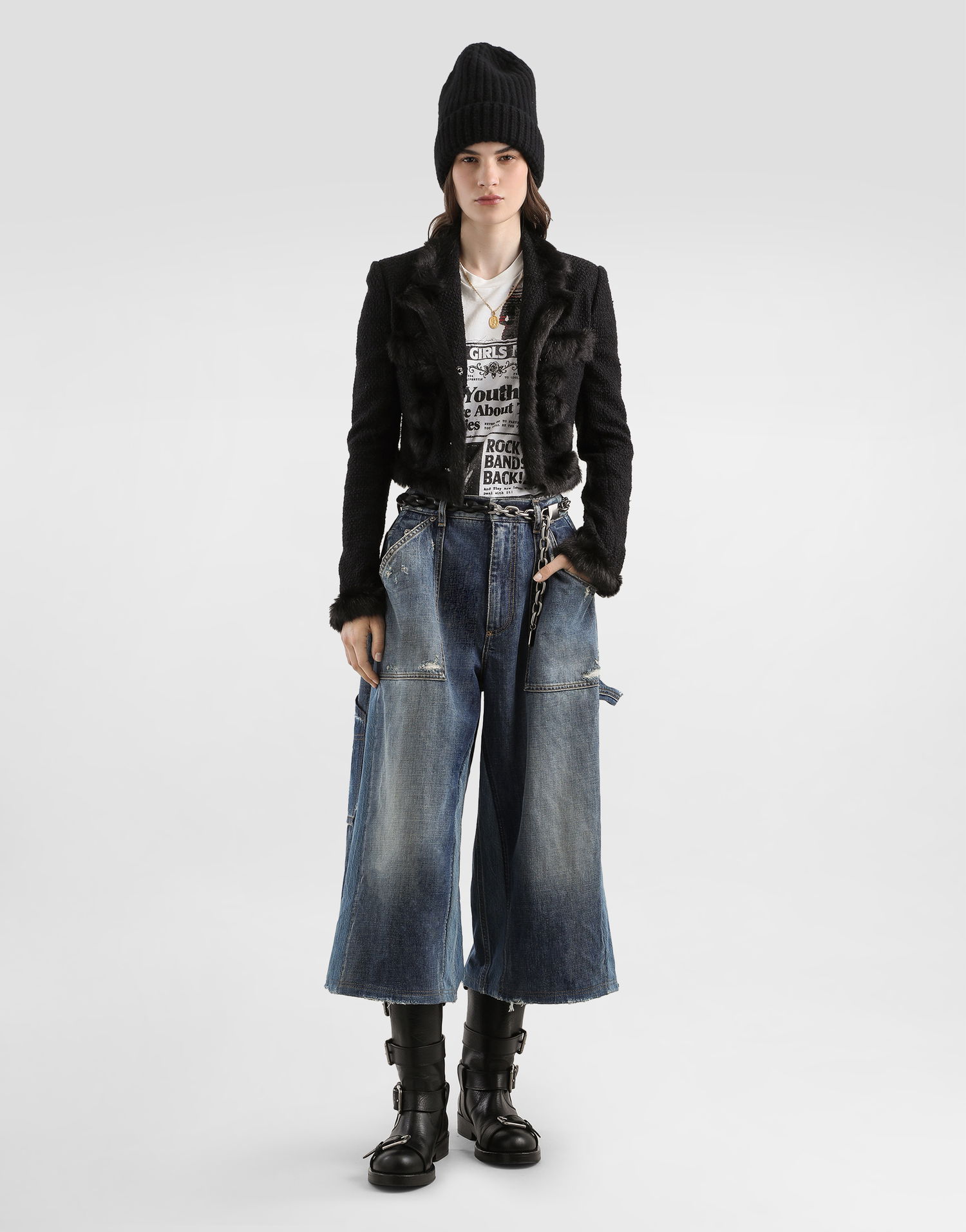 Šortky Dolce & Gabbana Dolce & Gabbana Distressed Denim Bermuda Shorts Modrá | FTDGGDG8OD4S9001, 1
