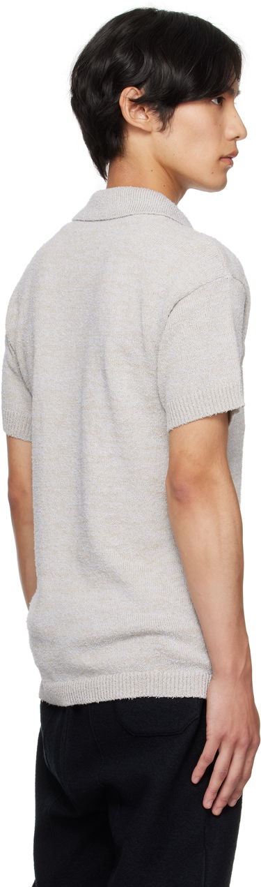 Polo tričko Maison Margiela Maison Margiela Patch Pocket Knit Polo Béžová | S50GL0062 M13152, 2