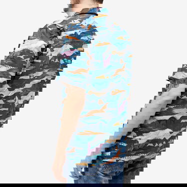 Košeľa Paul Smith Paul Smith Abstract Vacation Shirt Modrá | M2R-695U-M21964-48, 3