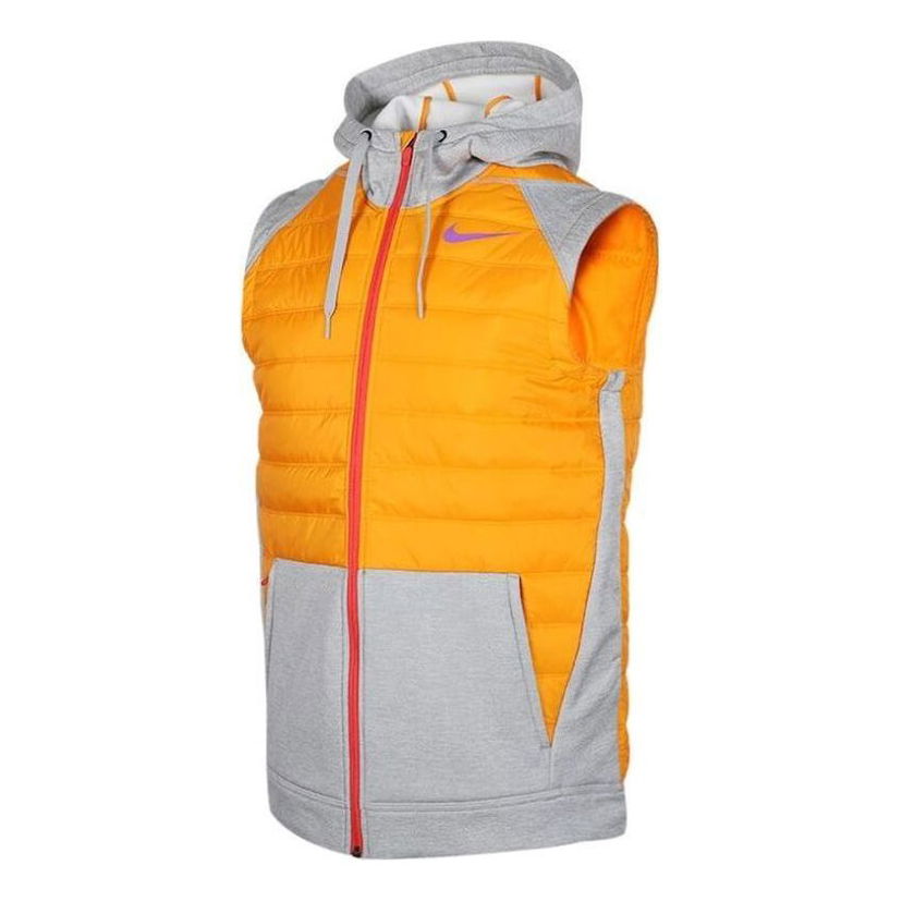 Vesta Nike Hooded Padded Vest Oranžová | BV4535-050
