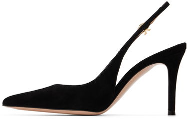 Tenisky a topánky Gianvito Rossi Suede Slingback Pumps Čierna | G95433-85RIC-CAM, 2