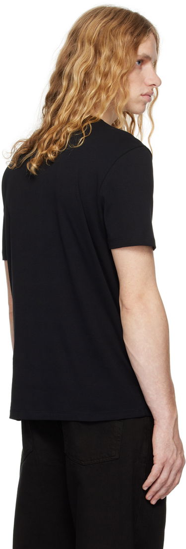 Tričko Ann Demeulemeester Ann Demeulemeester Feather Print T-Shirt Čierna | CO00-M-JTS02-24-FA045-099, 2