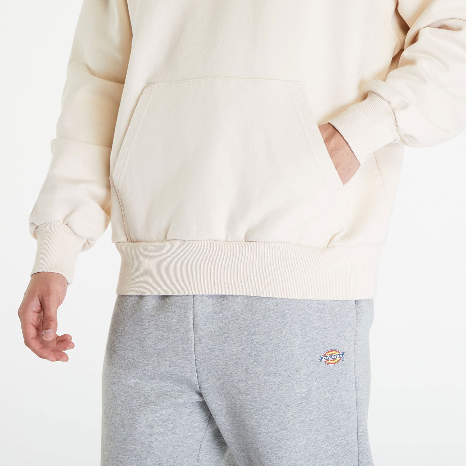 Mikina Reebok LTD Oversized Hoodie UNISEX Beige Béžová | RMBB001C99FLE0036100, 1