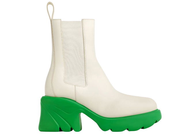 Tenisky a topánky Bottega Veneta Flash Shearling Ankle Boot Biela | 716245V1BN19168, 0