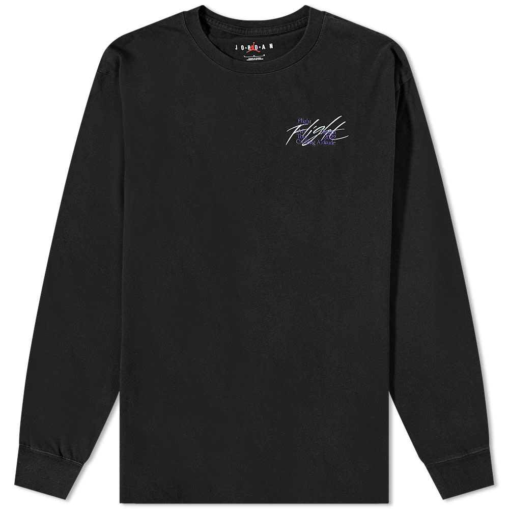 Tričko Jordan Heritage 85' Long Sleeve T-Shirt Čierna | DN3410-010, 0
