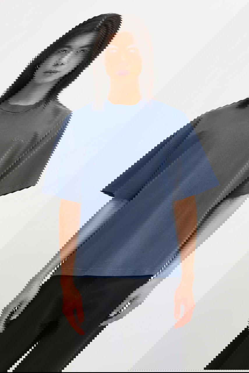 Tričko Carhartt WIP S/S Benton T-Shirt Modrá | I035590.VQGD, 0