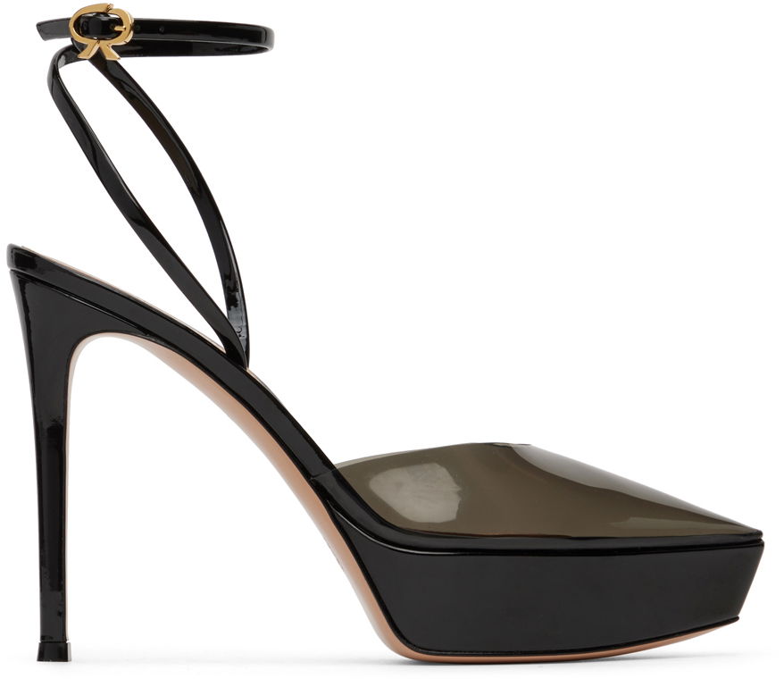 Tenisky a topánky Gianvito Rossi Gianvito Rossi Betty Platform Heeled Sandals Čierna | G95376.85RIC.PXV, 0