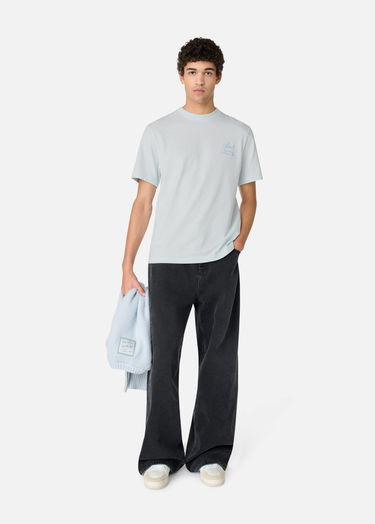 Tričko AXEL ARIGATO T-Shirt Slim Fit Modrá | A3008003, 4