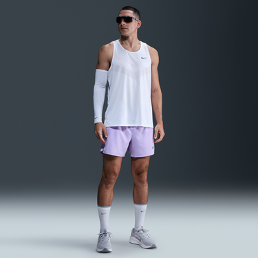 Tielko Nike Challenger Dri-FIT 2-in-1 5" Running Shorts Biela | HJ3588-515, 2