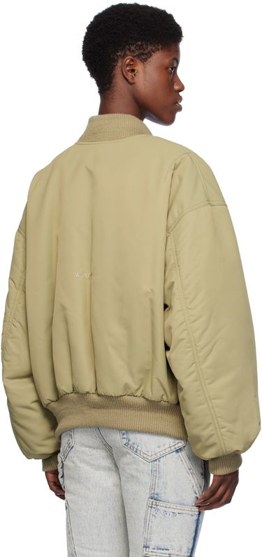 Bomber bunda We11done Padded Bomber Jacket Zelené | WD-JP0-24-117-U-KK, 2