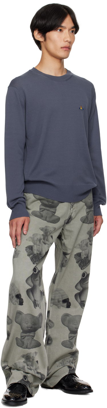 Džínsy Vivienne Westwood Vivienne Westwood Figurine Raymond Printed Jeans Zelené | 2802003D-W014K-, 3